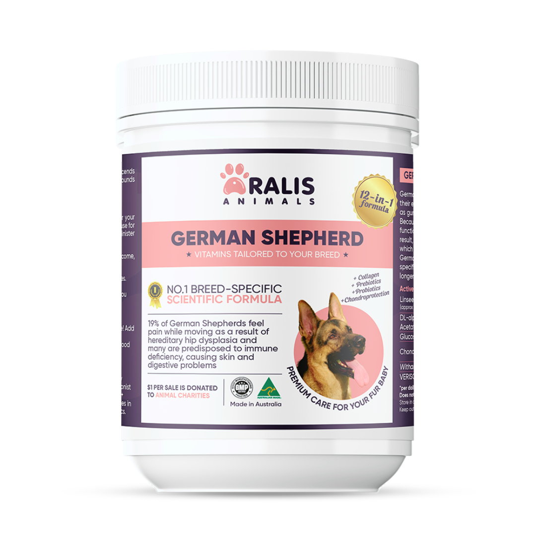 German shepherd on sale skin problems treatment