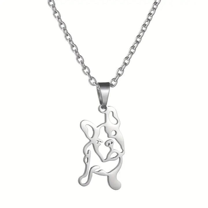 French Bulldog Necklace - Stainless Steel - Limited Stock!